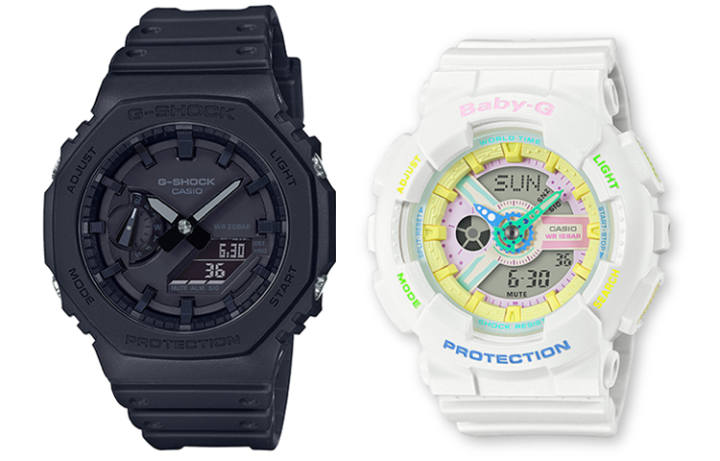 CASIO CASIO Unisex Pair Table Series Black Watch