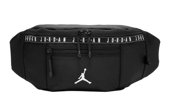Jordan Jordan Polyester Sling Bag, Crossbody Bag, Fanny Pack Regular Unisex Black