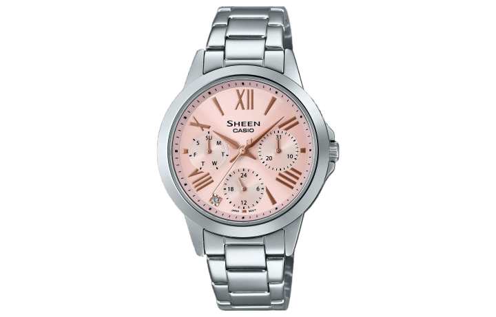 CASIO CASIO Women's SHEEN Pink Watch SHE-3516D-4A