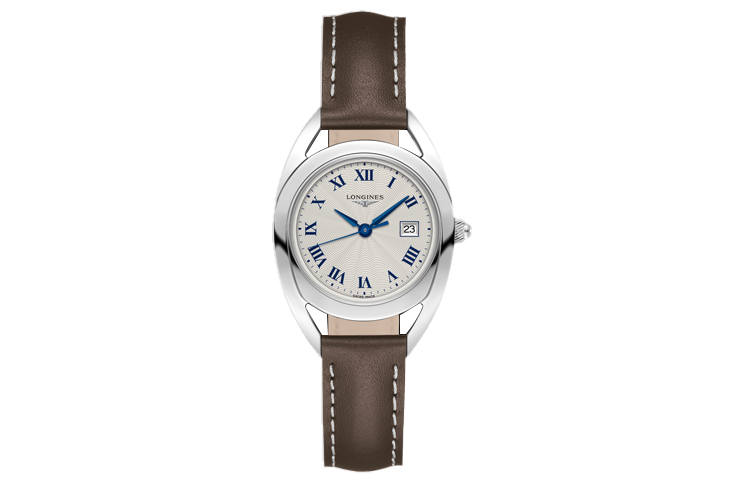 LONGINES Rider Collection Quartz Movement 30m Waterproof Women's Watch 30mm White Dial Stainless Steel Case