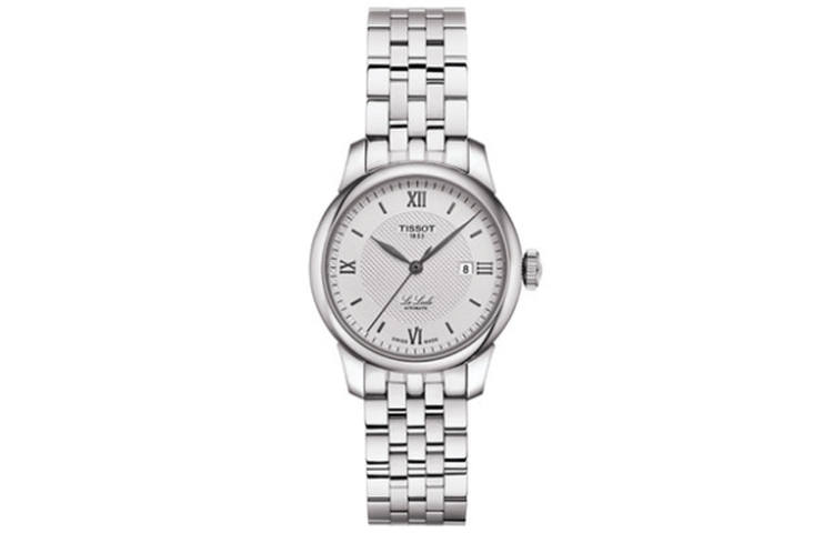 TISSOT Le Locle Collection Automatic Mechanical Movement Women's Watch 29mm Silver Dial