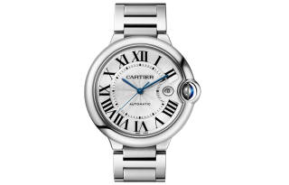 CARTIER Blue Balloon Collection Automatic Mechanical Movement Men's Watches Wrist Watches 42mm Silver Dial