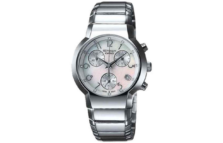CASIO CASIO Women's SHEEN Silver Watch SHN-5001SP-7AV
