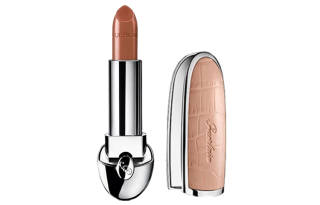 GUERLAIN Cinnamon Powders Crocodile Pattern Vintage Jewel Lipstick, Silky Cream Feel Matte