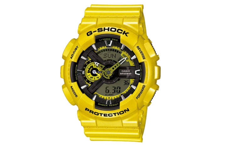 CASIO CASIO Men Liquid Crystal/Analog Dual Display Series Black Watch GA-110NM-9A