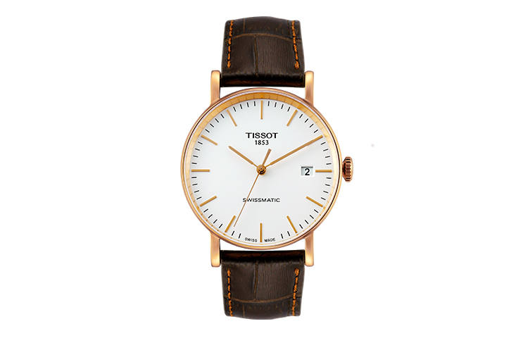 TISSOT Meishi Collection Mechanical Movement Men's Watches Watch 40mm Silver Dial Stainless Steel Case