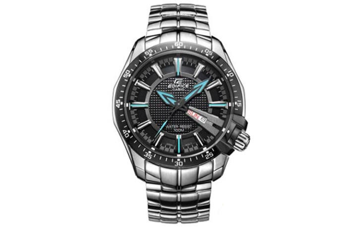 CASIO CASIO Men EDIFICE Black Watch EF-130D-1A2