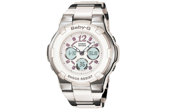 CASIO CASIO Women's BABY-G White Watch BGA-112C-7B