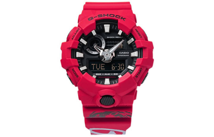 CASIO CASIO Men Liquid Crystal/Analog Dual Display Series Black Watch