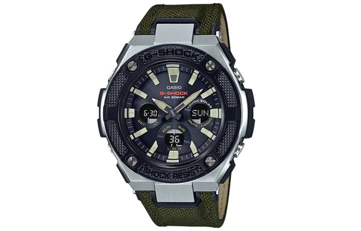CASIO CASIO Men G-STEEL Series Black Watch GST-S330AC-3A