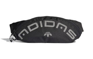 Adidas Originals Polyester Sling Bag, Shoulder Bag, Fanny Pack Men's Black