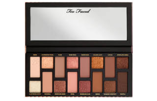 Too Faced 16 Color Earthy Tone Nude Series Eye Shadows Shimmer No Transfer Birthday Gift For Girlfriend