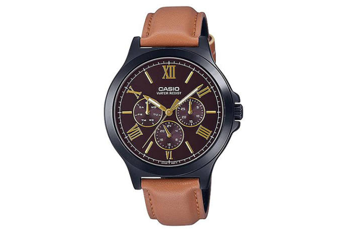 CASIO CASIO Men Standard Series Coffee Watch MTP-V300BL-5A
