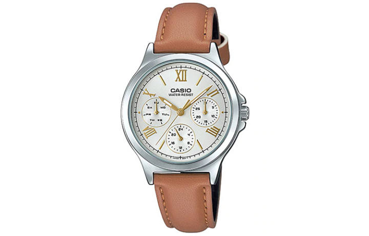 CASIO CASIO Women's Standard Series Silver Watch LTP-V300L-7A2