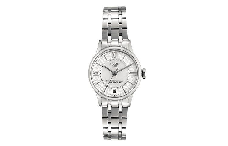 TISSOT Tourelles Collection Automatic Mechanical Movement 50 M Waterproof Women's Watch 32mm White Dial