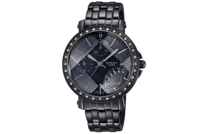 CASIO CASIO Women's SHEEN Black Watch SHN-3011BB-1A