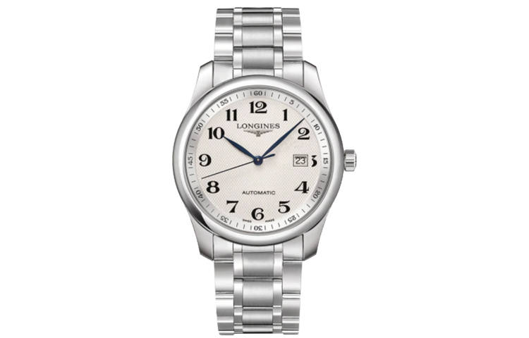 LONGINES Master Collection Automatic Mechanical Movement Date Display Men's Watches Wrist Watches 40mm White Dial