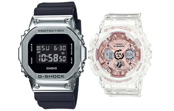 CASIO CASIO Unisex Pair Table Series Black Watch