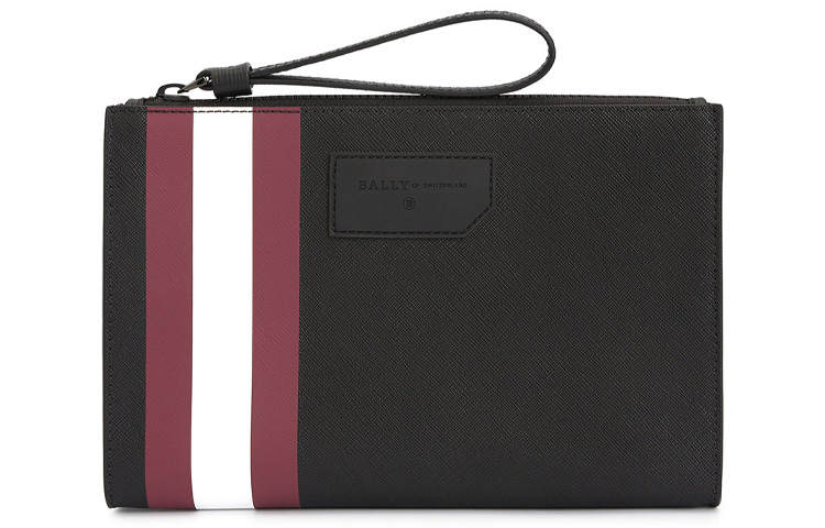 BALLY BALLY Artificial Leather Clutch Regular Men's Black