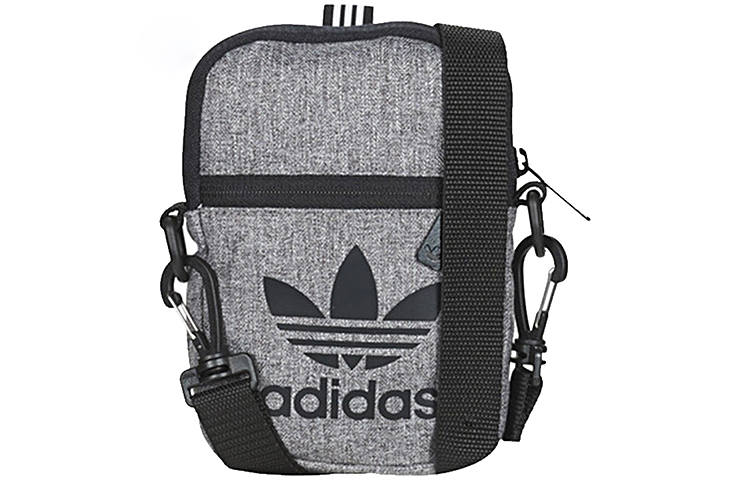 Adidas Originals Adidas Polyester Shoulder Bag, Crossbody Bag Regular Unisex Gray