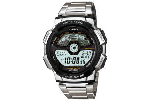 CASIO Men YOUTH Black Watch AE-1100WD-1A