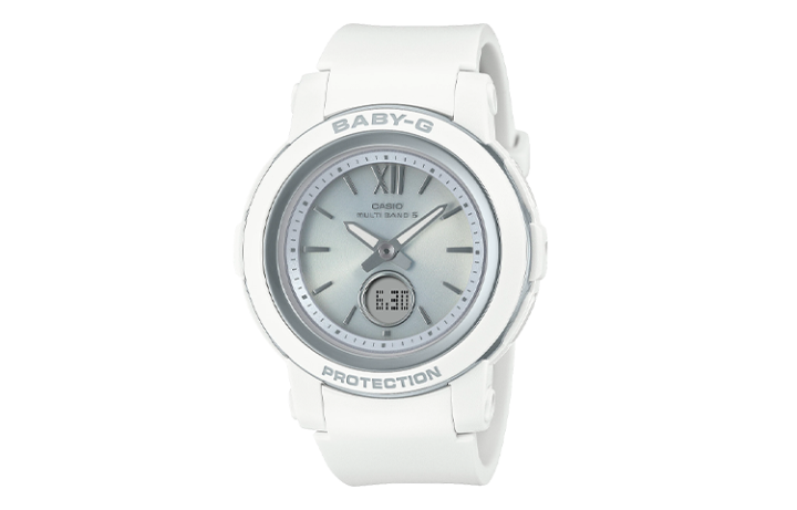 CASIO CASIO Women's BABY-G 38.6mm Silver Watch BGA-2900-7AJF