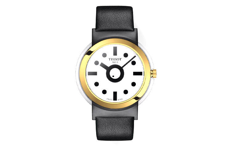 TISSOT Memphis Collection Quartz Movement Men's Watches Watch 41mm White Dial PVD Coating Watch Case