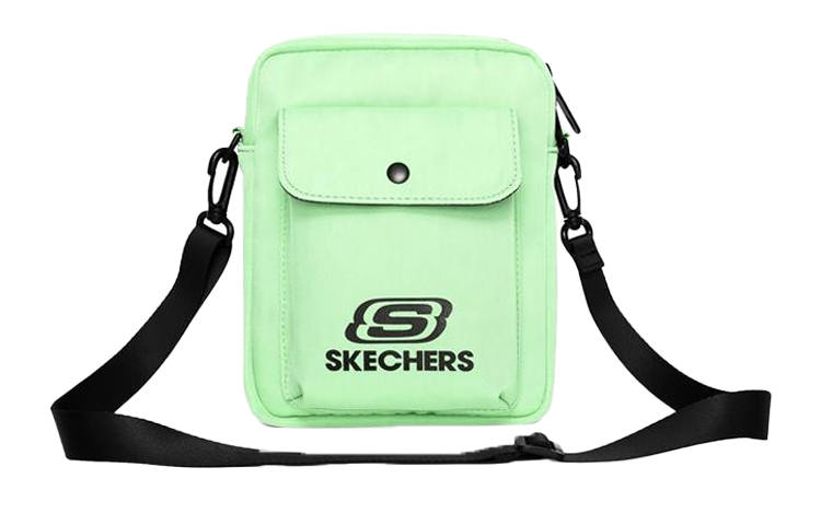 Skechers Skechers Casual Fabric Crossbody Bag, Shoulder Bag Regular Unisex Ice Green