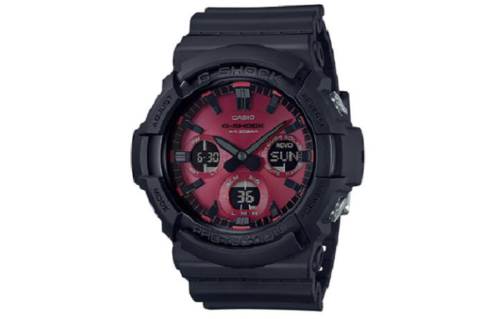 CASIO CASIO Men Red Watch GAS-100AR-1A