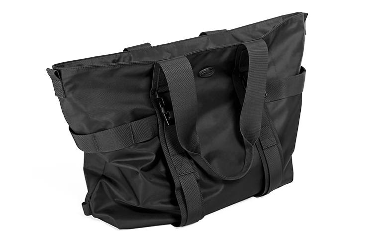 MYEDITION 16L Tote Laptop Bag Commute Shoulder Bag Outdoor Bag Nylon Fabric Black Unisex