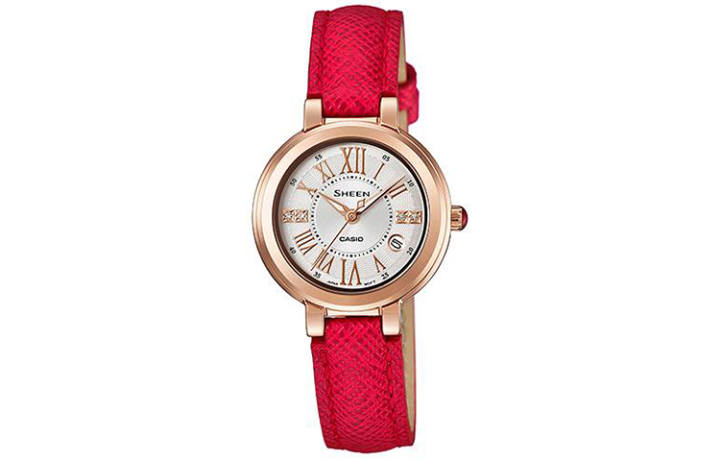CASIO CASIO Women's SHEEN White Watch SHE-4029PGL-7A