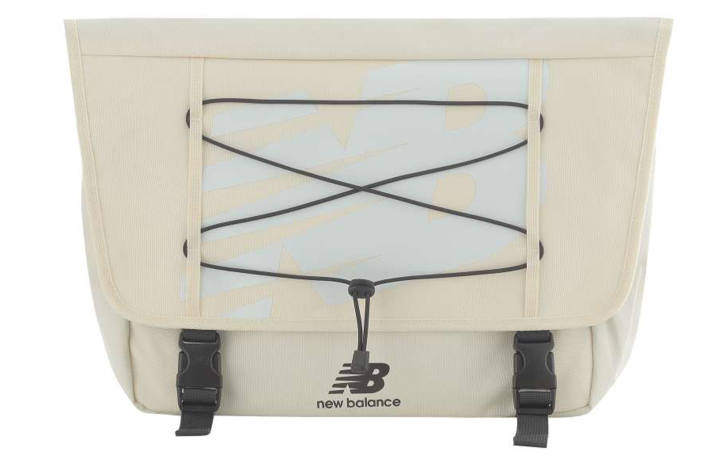 New Balance New Balance Polyester Shoulder Bag, Crossbody Bag Regular Unisex White