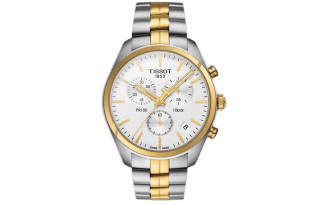 TISSOT PR100 Collection Quartz Movement Men's Watches Watch 41mm Silver Dial Stainless Steel Case