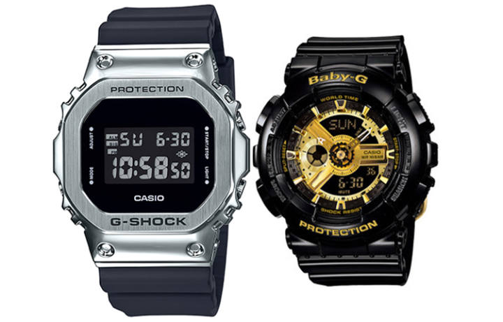 CASIO CASIO Unisex Pair Table Series Black Watch