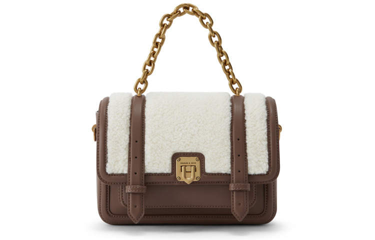 CHARLES&KEITH Pu Messenger Bag, Handbag Small Women's Multicolor