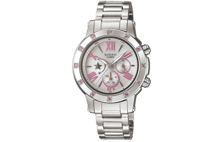 CASIO CASIO Women's SHEEN Silver Watch SHN-7504D-7A