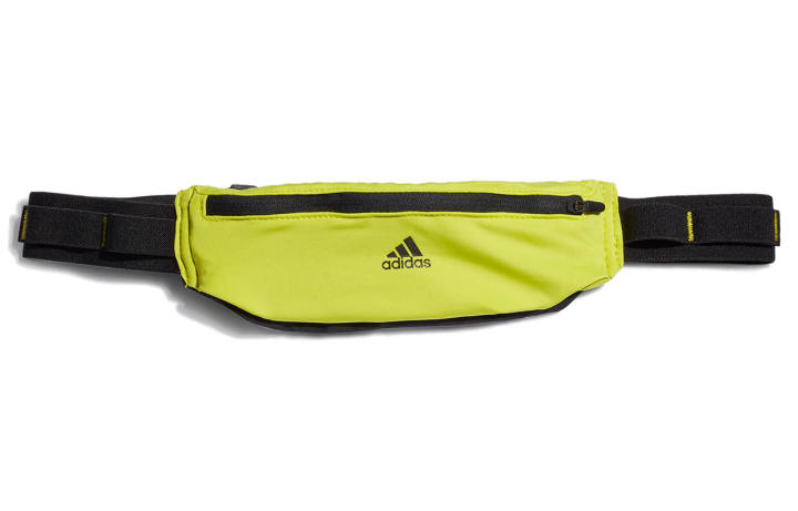 Adidas Adidas Polyester Sports Fanny Pack Regular Unisex Green Yellow