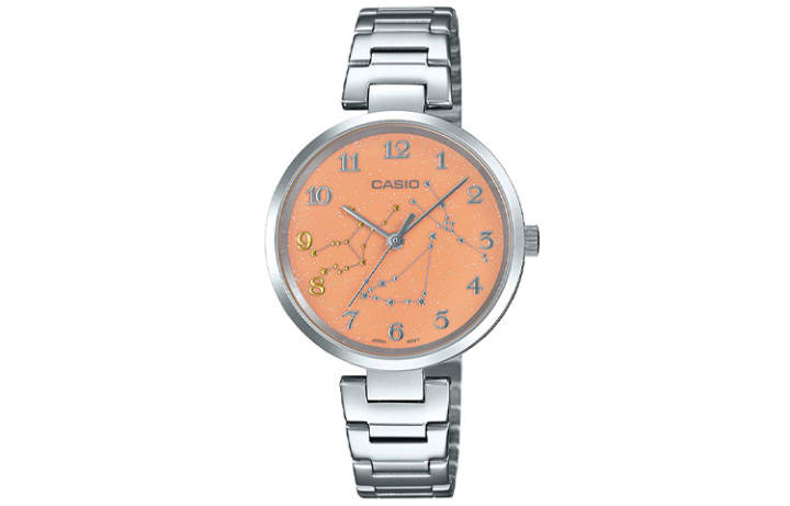 CASIO CASIO Women's Standard Series Orange Watch LTP-E10D-4A