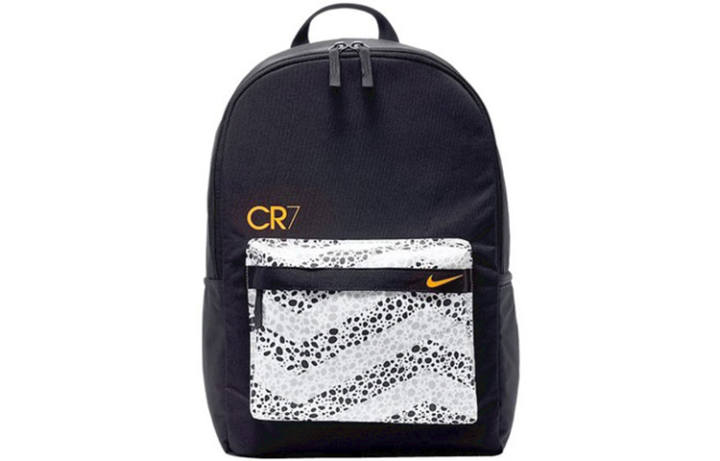 Nike Nike Polyester Backpack Men's Black/White/Dutch Orange