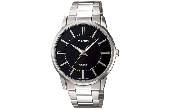 CASIO CASIO STANDARD Dark Heart Business Casual Quartz Movement Stainless Steel Strap Watch Men's Watches