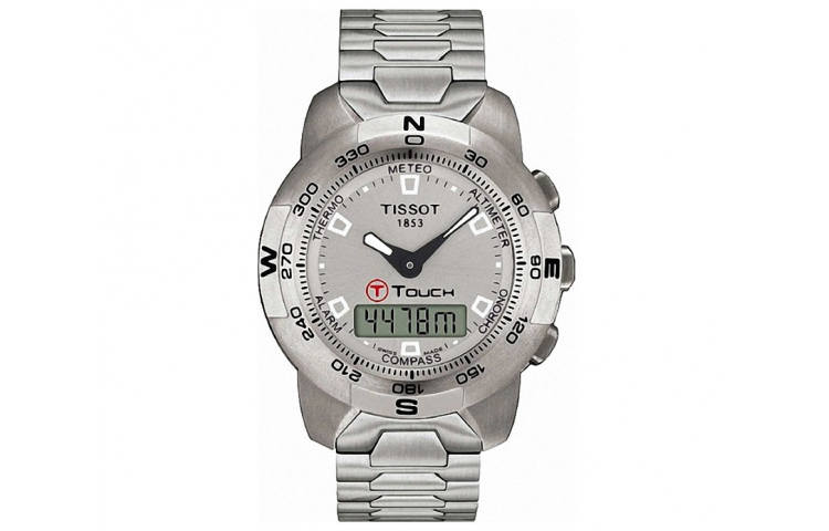 TISSOT Quartz Movement Men's Watches Watch Silver Dial Stainless Steel Case Stainless Steel Watchband