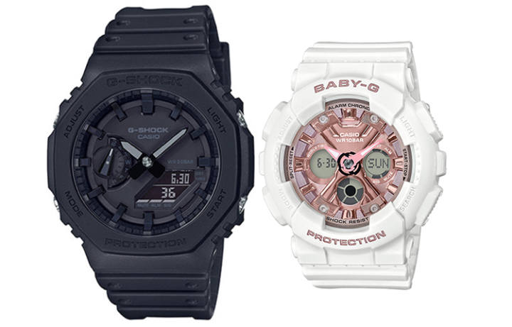 CASIO CASIO Unisex Pair Table Series Black Watch