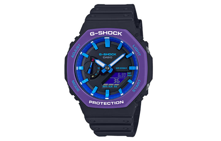 CASIO CASIO Men Liquid Crystal/Analog Dual Display Series Watch GA-2100THS-1A