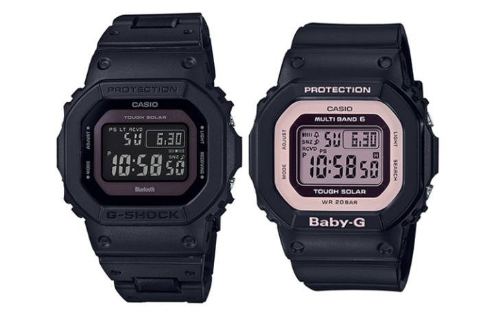 CASIO CASIO Unisex Pair Table Series Black Watch