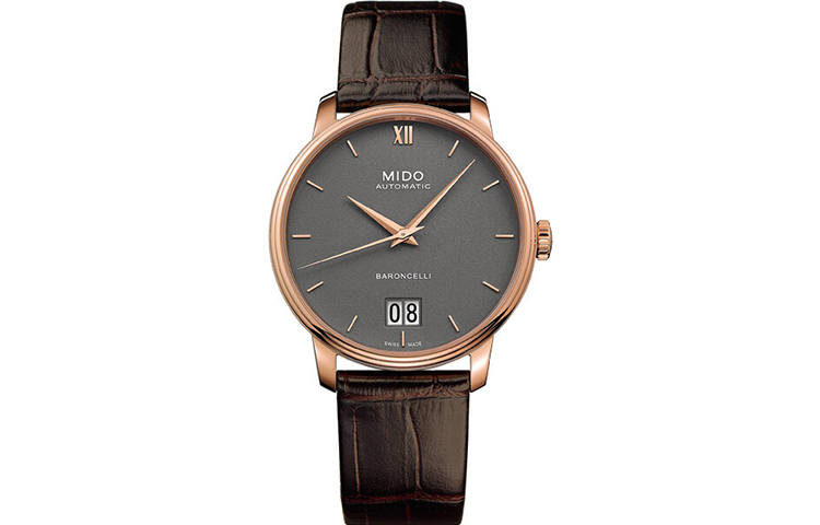 MIDO MIDO Baroncelli Automatic Mechanical Movement Men's Watches Watch 40mm Gray Dial