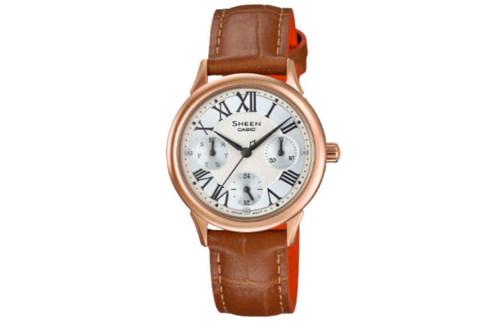 CASIO CASIO Women's SHEEN White Watch SHE-3049PGL-7A
