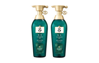 RYO Green Lush Comforting And Refreshing Shampoos Oil Control Cleaning 400ml*2/900ml/920ml