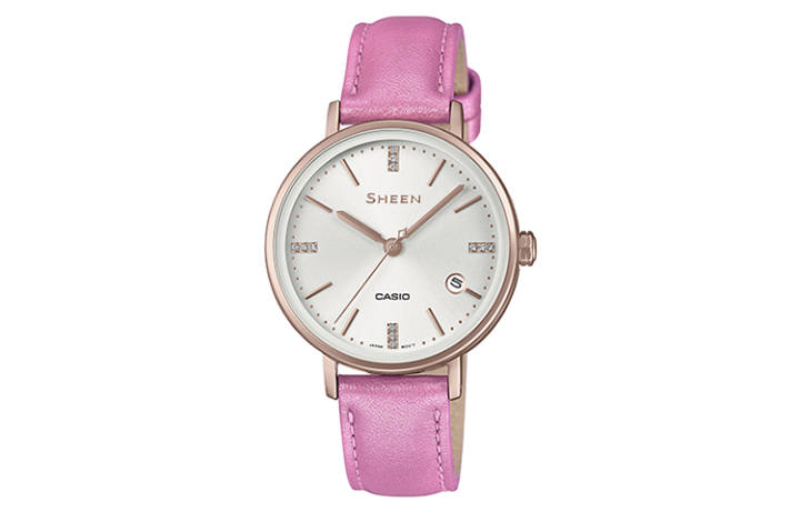 CASIO CASIO Women's SHEEN Mother Of Pearl Color Watch