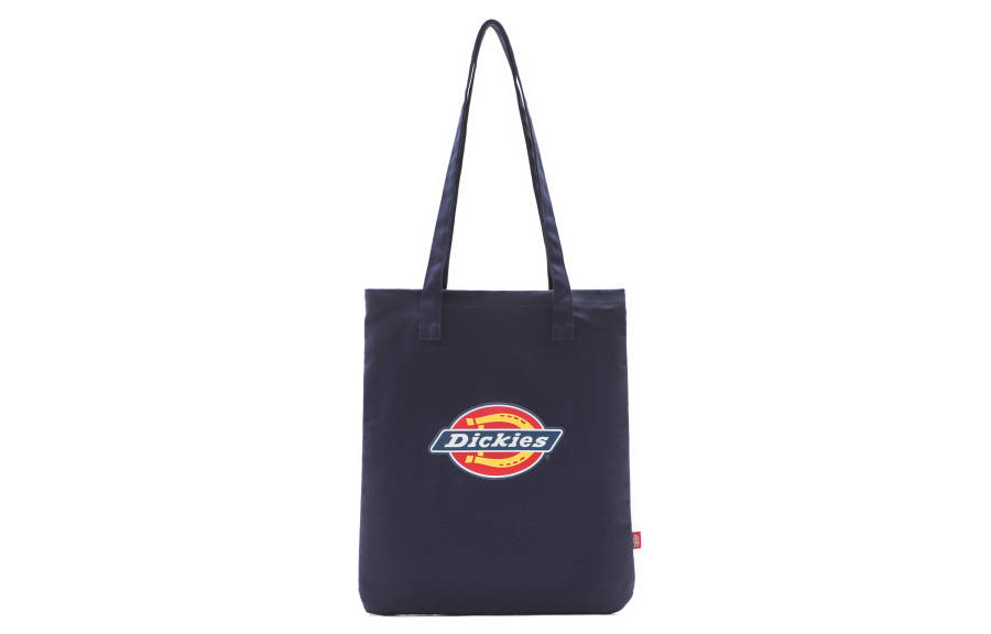 Dickies 100th Anniversary Polyester Tote Bag, Shopping Bag, Shoulder Bag Unisex Dark Navy Blue