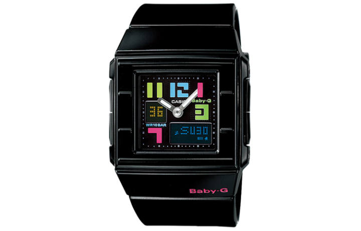 CASIO CASIO Women's BABY-G Black Watch BGA-200PD-1B